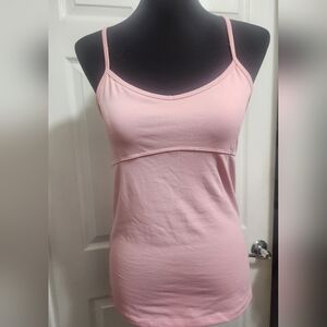 Champion Lululemon Racerback Athletic Tank Woman's Large Pink